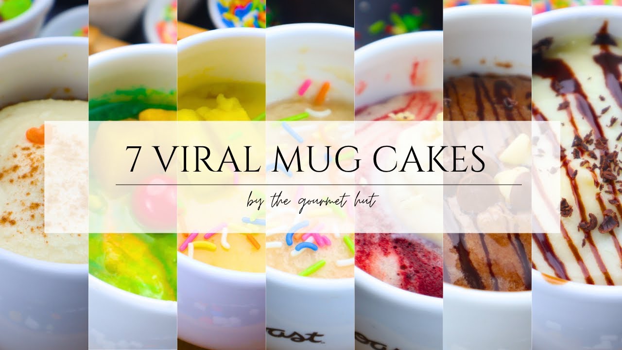 7 Viral Mug Cakes You MUST Try in 2025 🍰 (No Oven, Just 1 Mug!) #mugcake