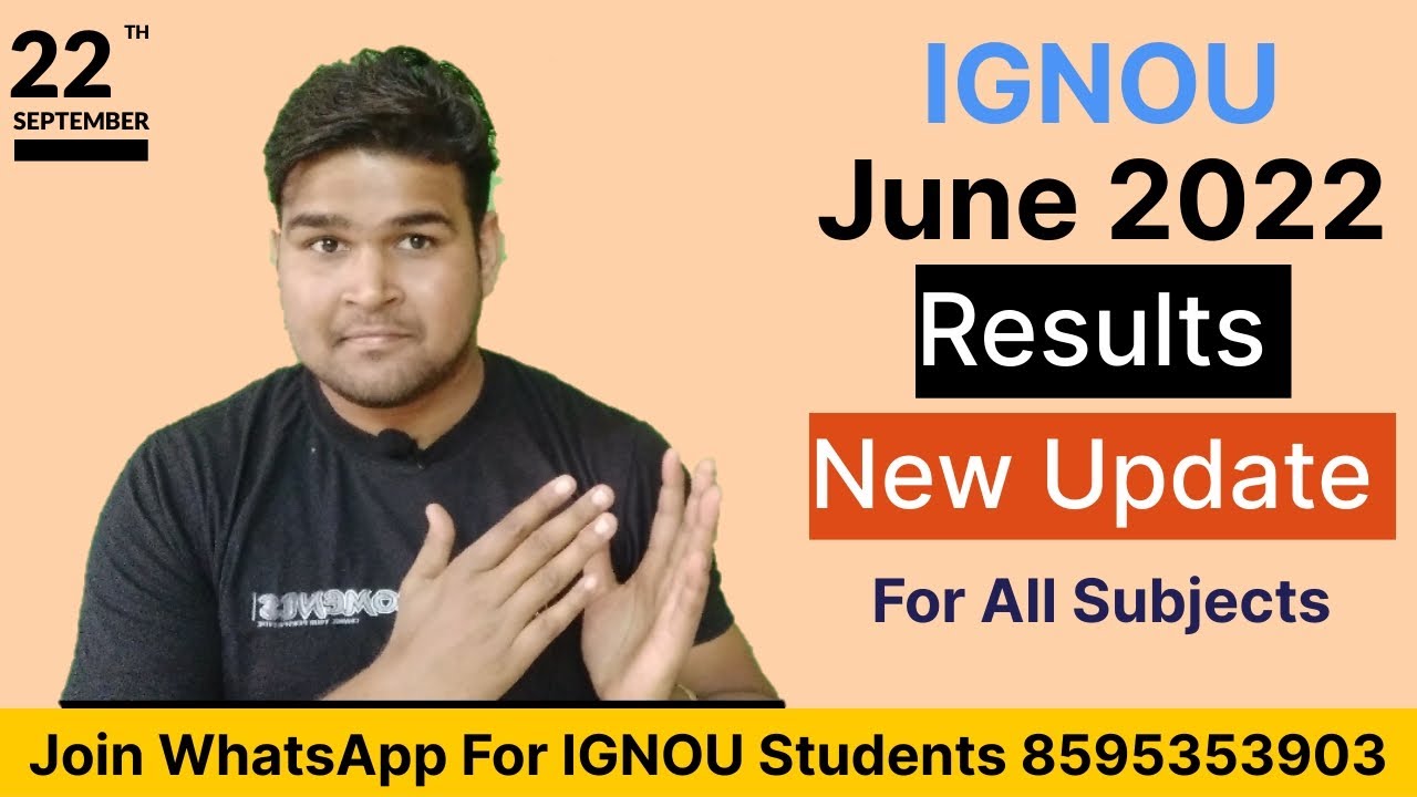 IGNOU June Result 2022 New Update | IGNOU Results 2022 | IGNOU RESULTS | STUDY HEIGHTS | KS TOMAR |