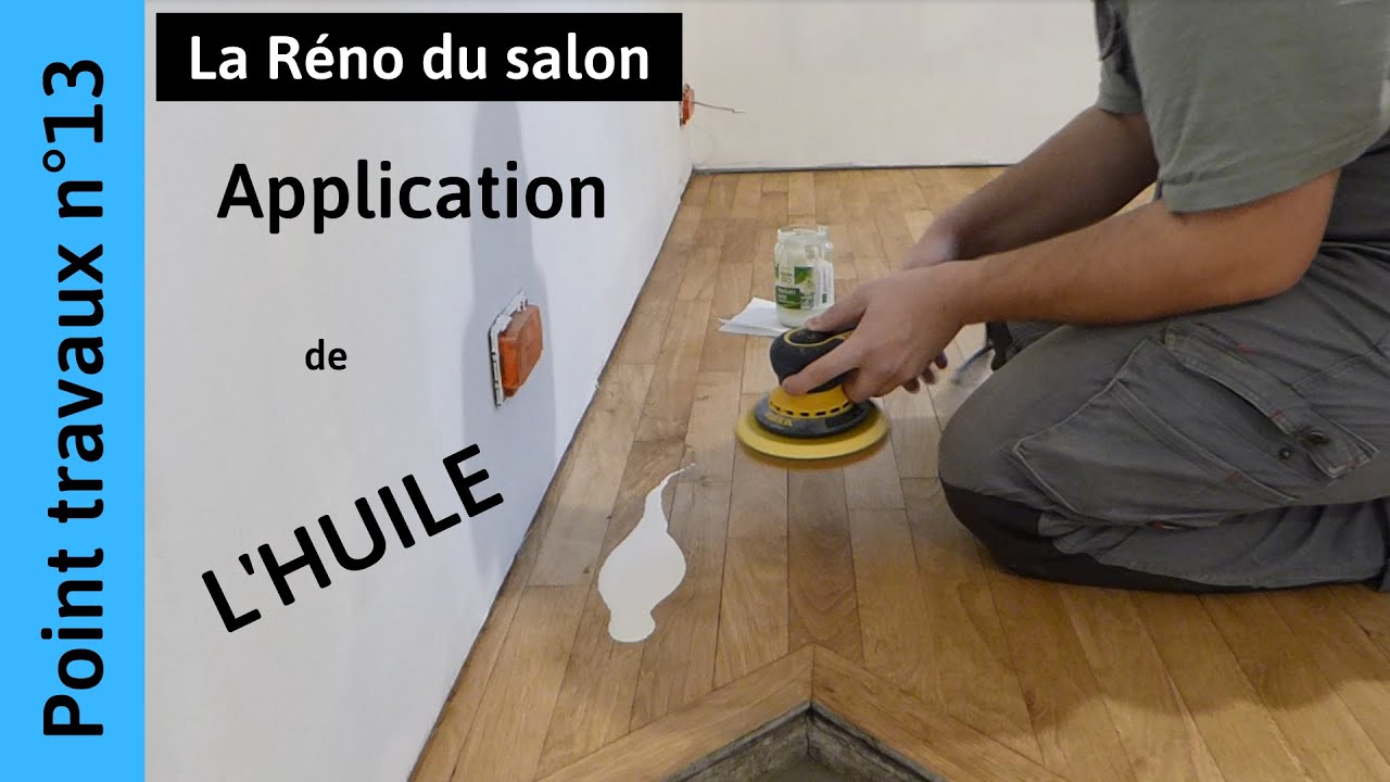 Finition du parquet avec l'huile Rubio [Salon n°13]