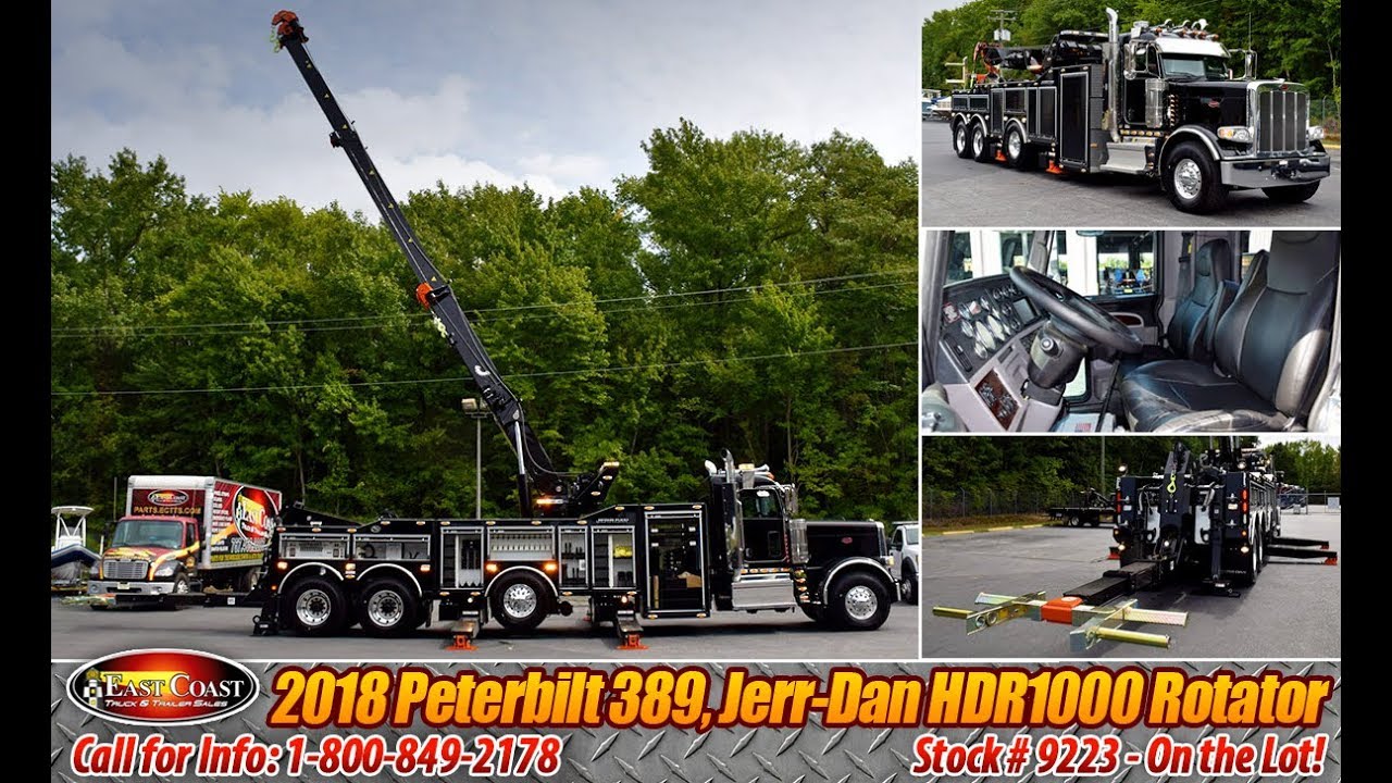 ***SOLD***2018 Peterbilt HDR1000 Gold Series Rotator Wrecker - Stock#9223N