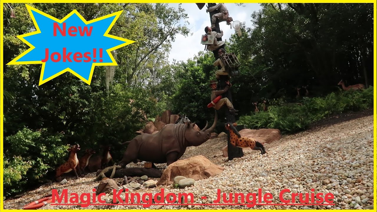 Magic Kingdom - Jungle Cruise - New Jokes - 2024 - 4k