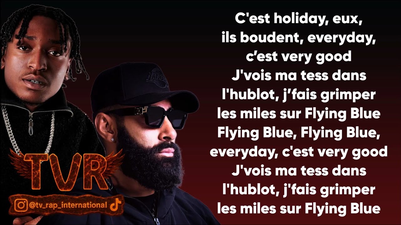 La Fouine x IDS x D2 - Flying Blue (Paroles/Lyrics)