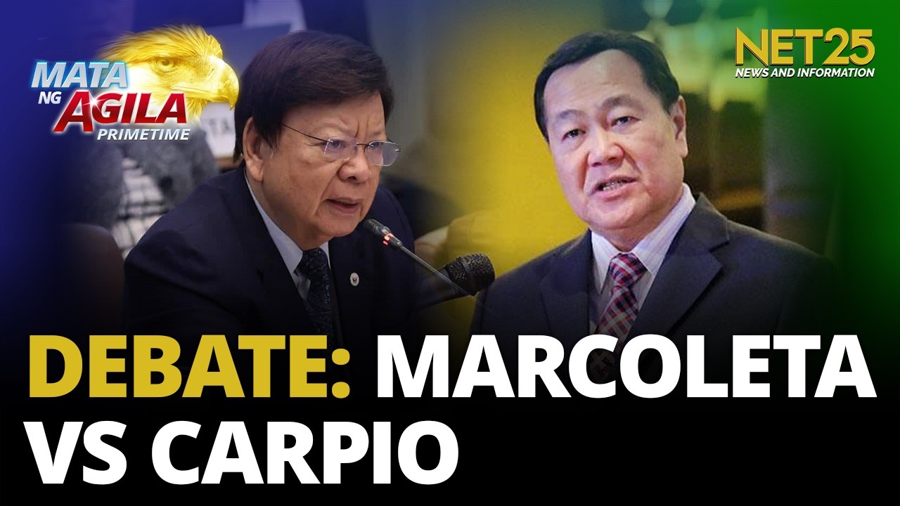 Marcoleta handang makipag-debate kay Carpio