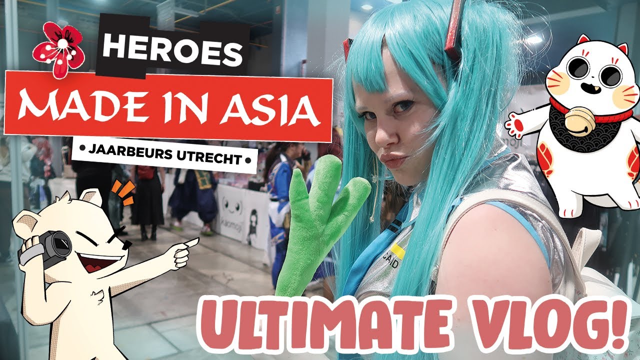 De ULTIEME Heroes Made In Asia 2025 weekend vlog~