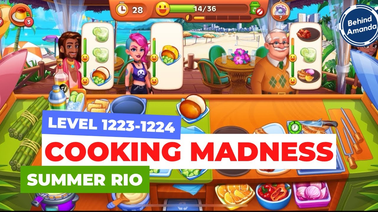 COOKING MADNESS LEVEL 1223-1224 WALKTHROUGH INDONESIA