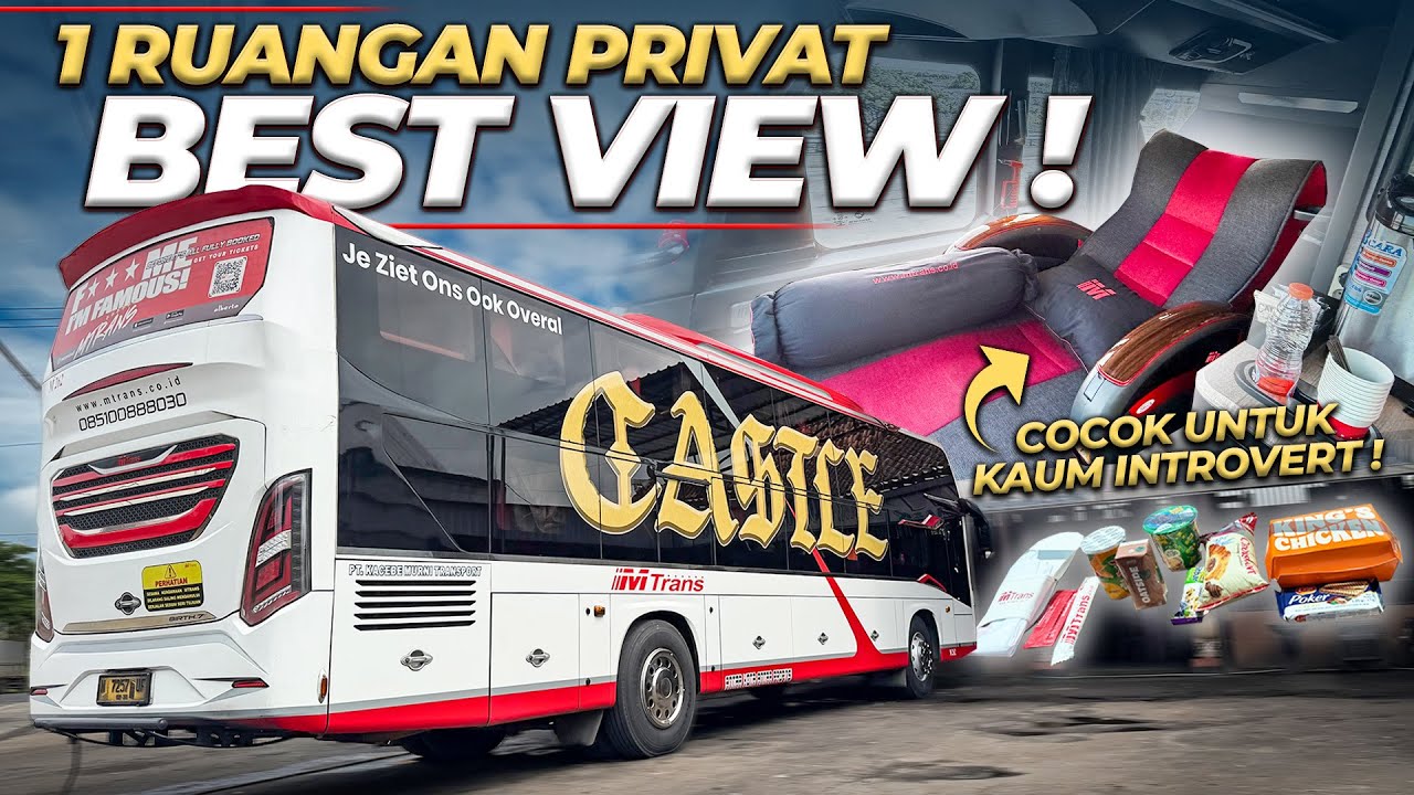 Sebelum Kena Macet Parah 😥 Angkatan Pagi Terbaik Malang Jakarta By MTrans Castle Sleeper