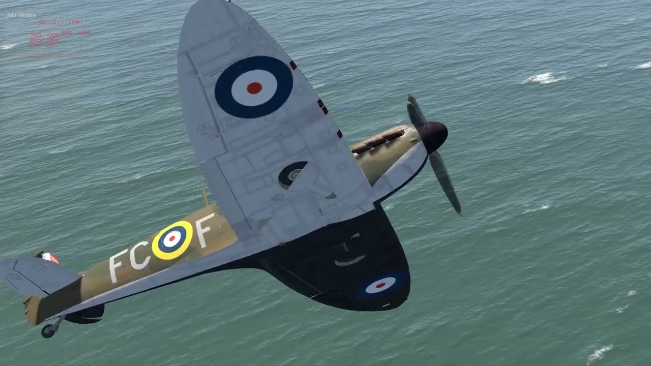 AI 18 vs 18 Spitfire2a and Me109-E4, 20 + minutes Dogfight Action: FreeHunt mode.