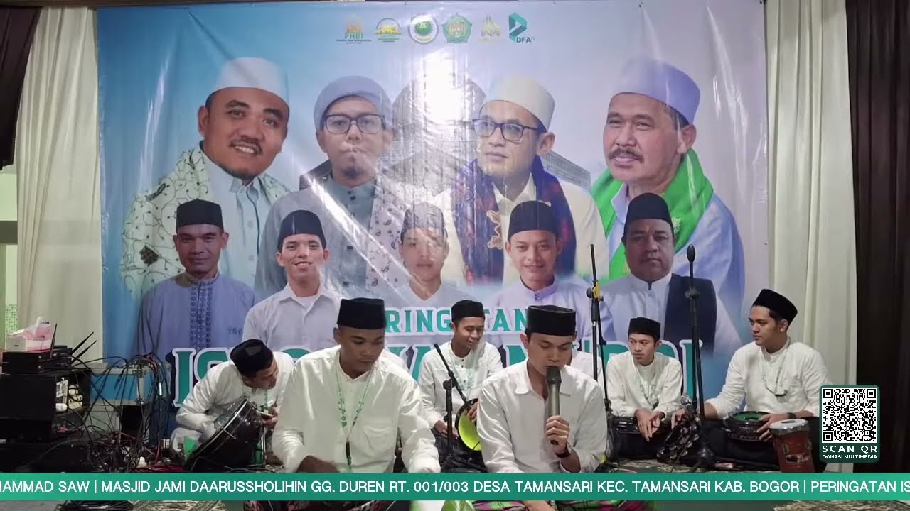 PERINGATAN ISRA WAL MI'RAJ NABI MUHAMMAD SAW MASJID JAMI DAARUSSHOLIHIN