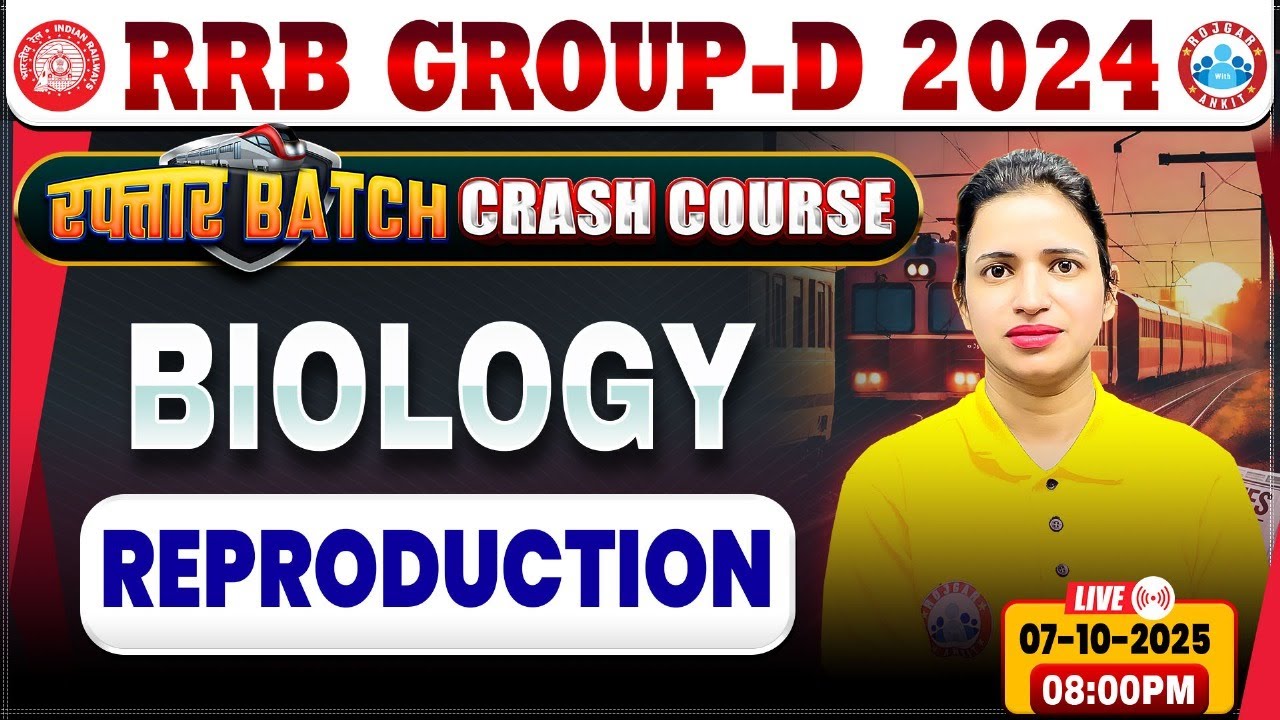 RRB Group D Biology Classes 2025 | Carbohydrates | Group D Biology Class | RRB Group D Crash Course