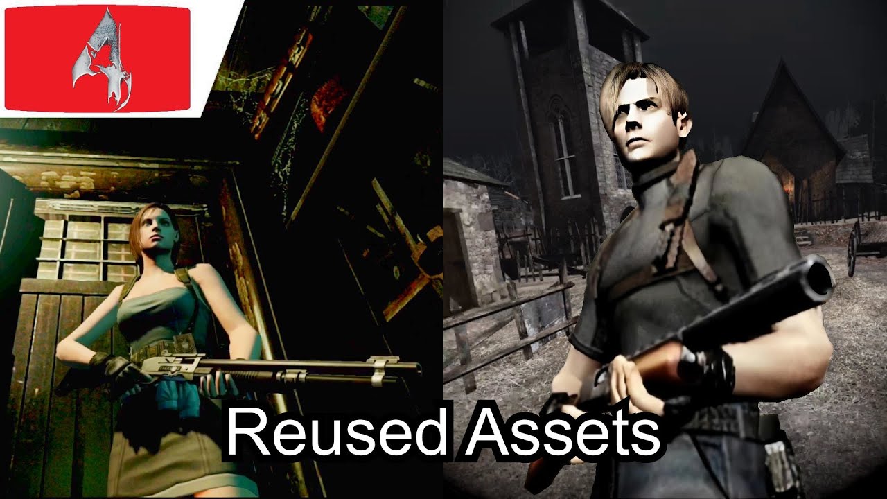 Resident Evil 1 Remake Assets Reused in Resident Evil 4