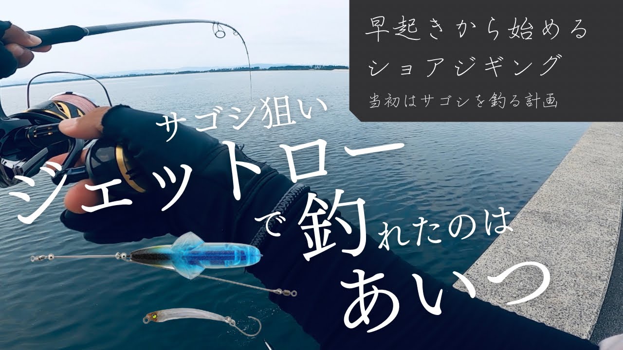 【あくまでサゴシ狙い】ジェットローで釣れたのはあいつ