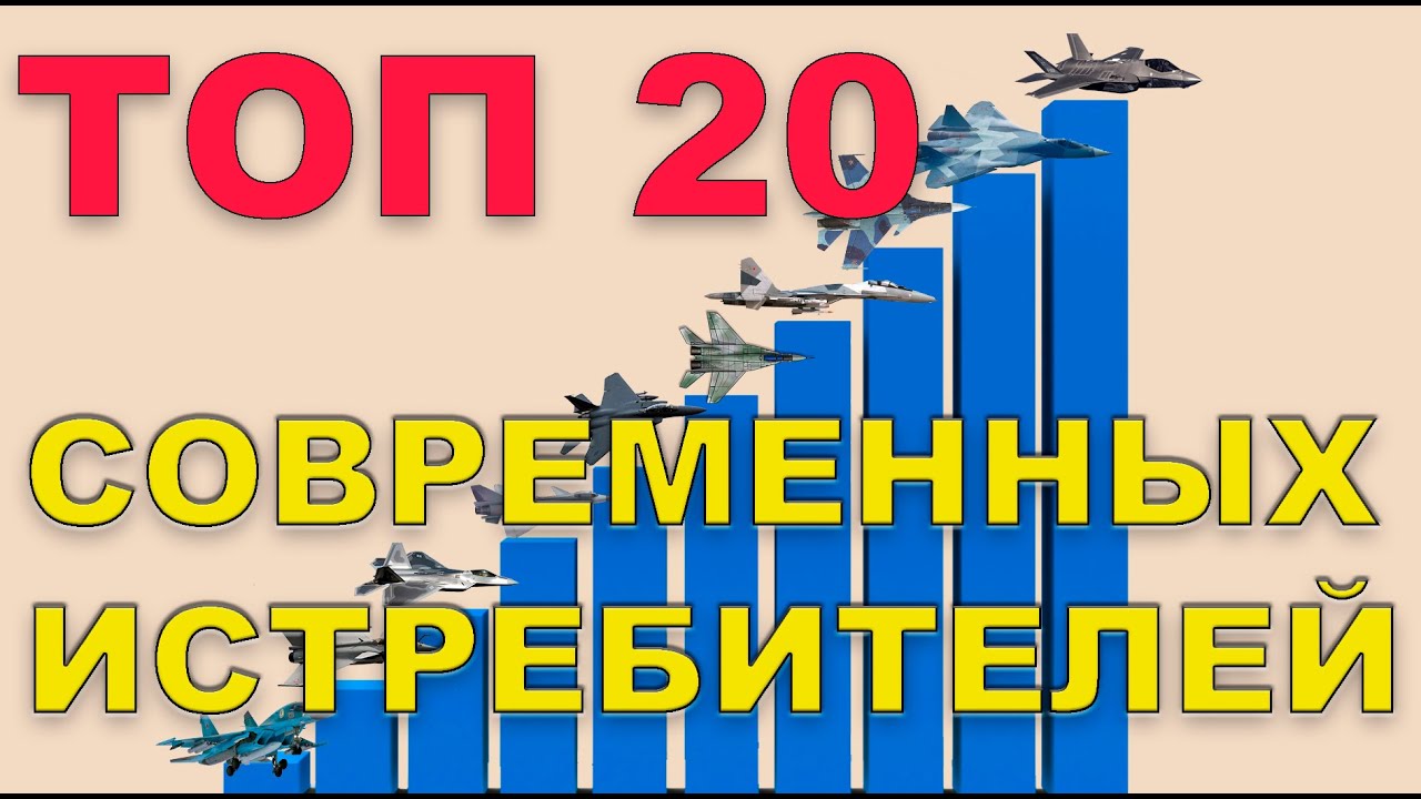 ТОП 20 современных истребителей