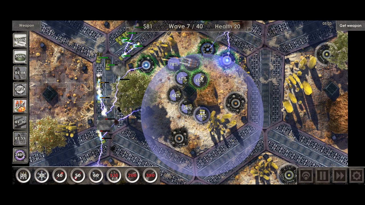 DEFENSE ZONE 3 HD MISSION 7 NIGHTMARE