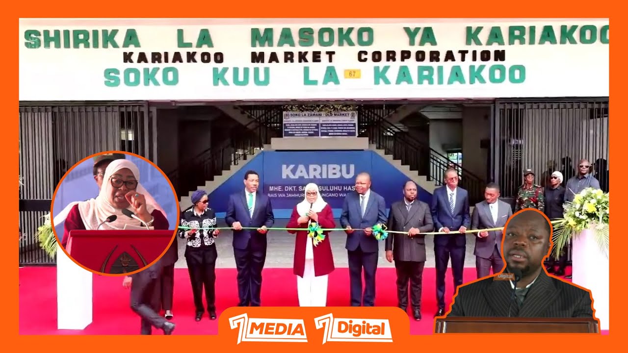 MKUU WA MKOA WA DSM AONGEA UKWELI MBELE YA RAIS SAMIA/MARUFUKU BIASHARA ZA BARABARANI K/KOO