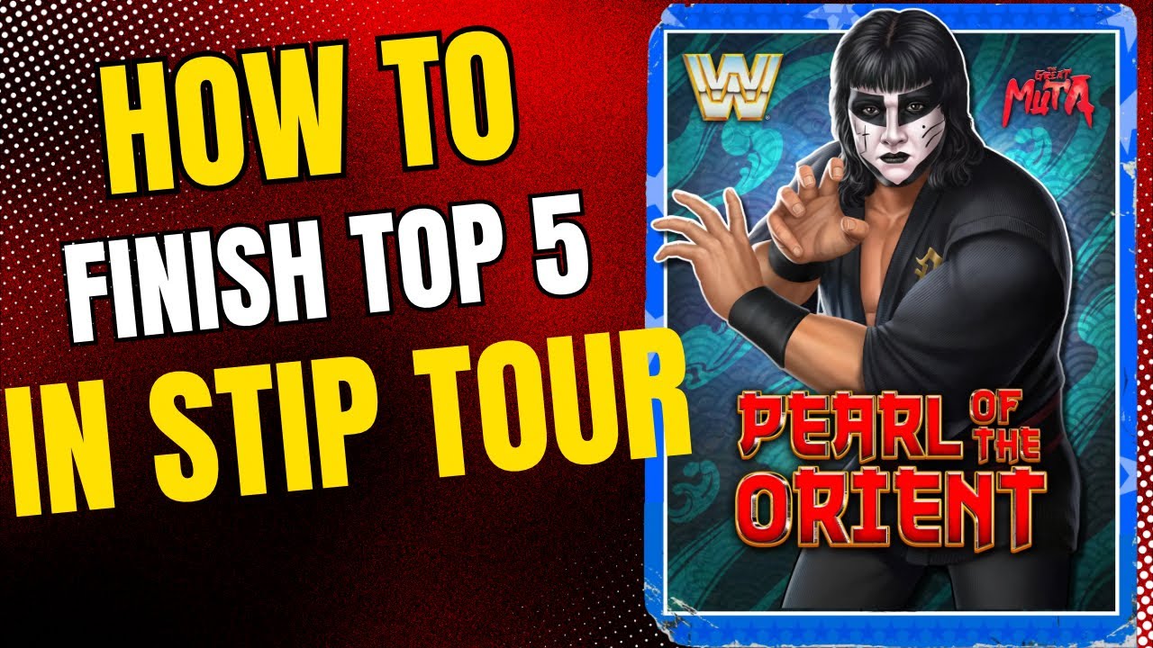 How to get Top 5 in Stip Speed Tour-Break the most Gems-WWE Champions