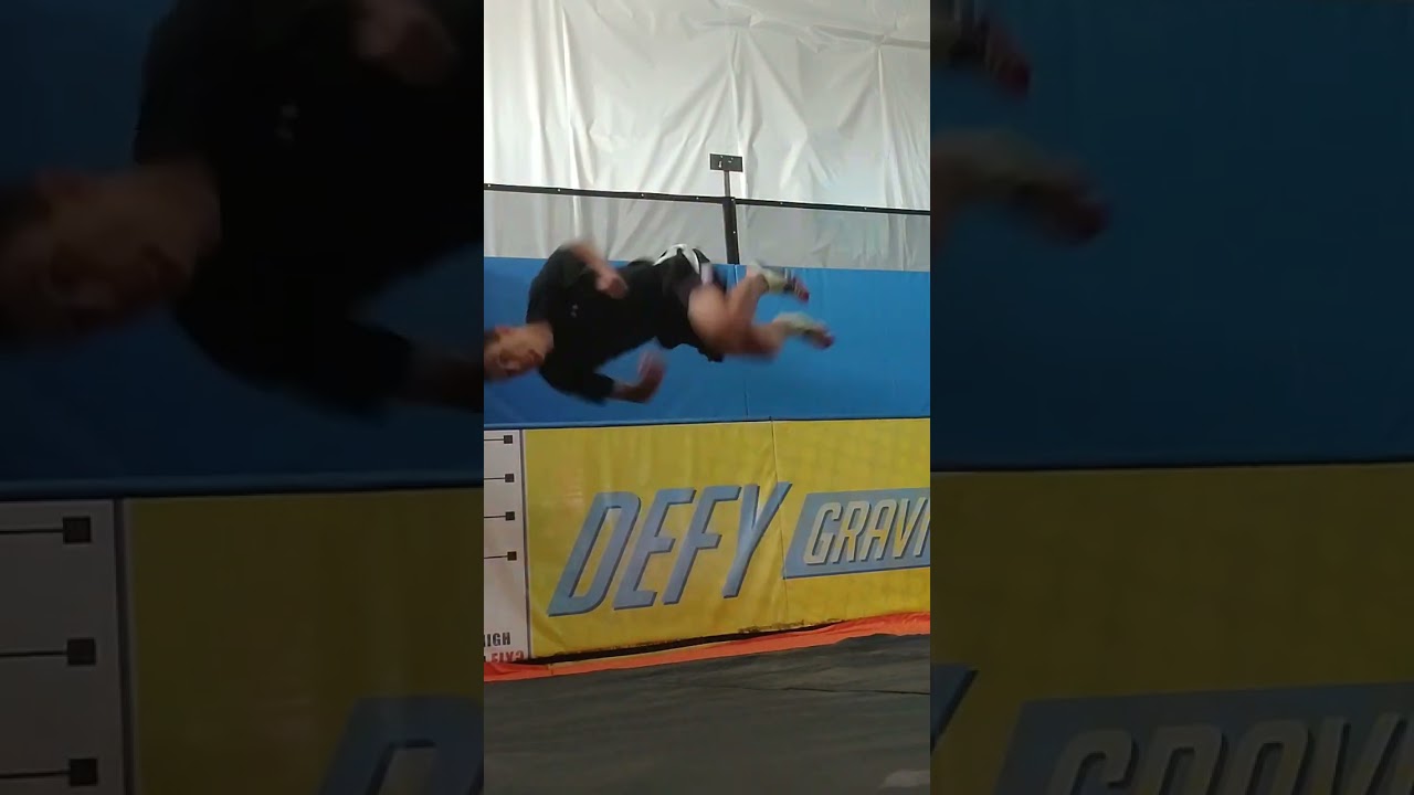 First backfull landed on flat ground 