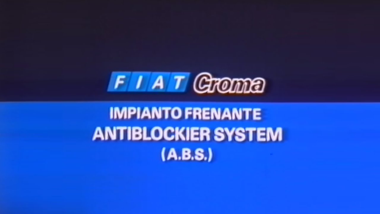 Fiat Croma - Impianto frenante ABS [1985 - Ita]