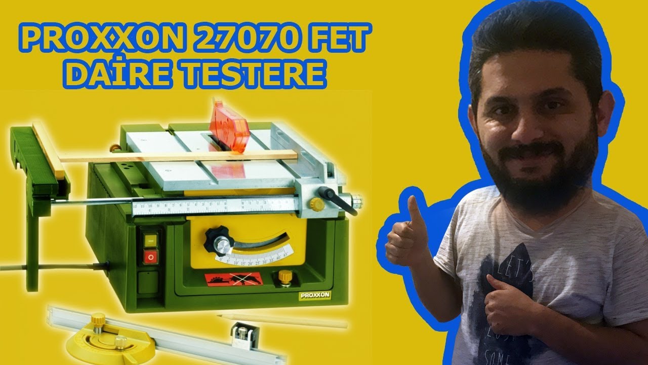 Proxxon 27070 FET Daire Testere, İpuçları ve Dezavantajları