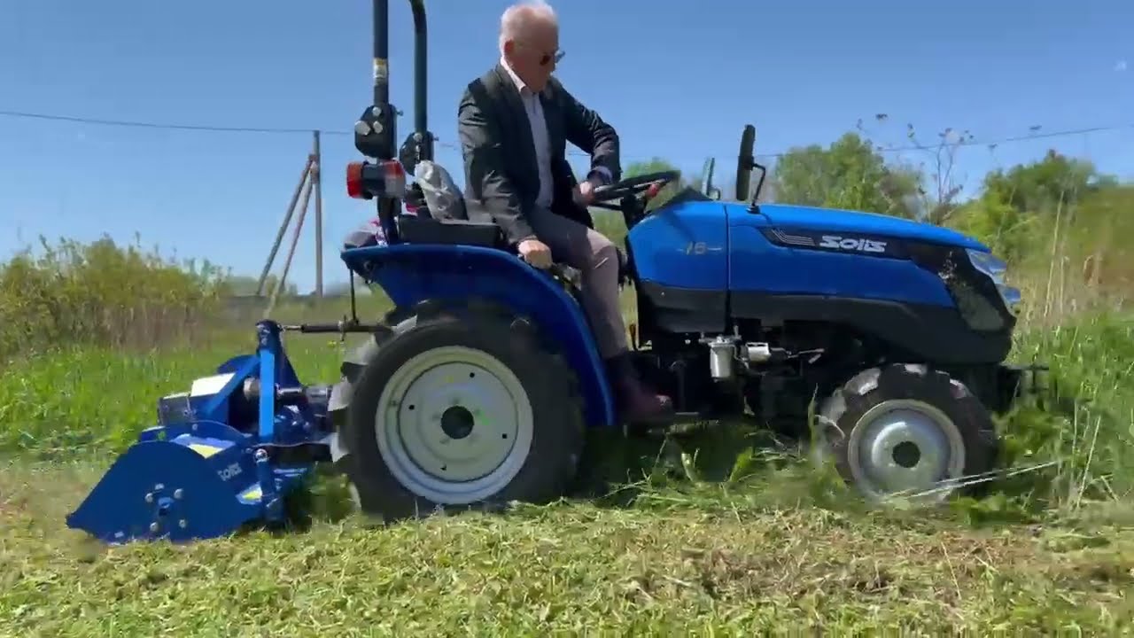 SOLIS 16 su plaktukine žoliapjove 1,06 m.