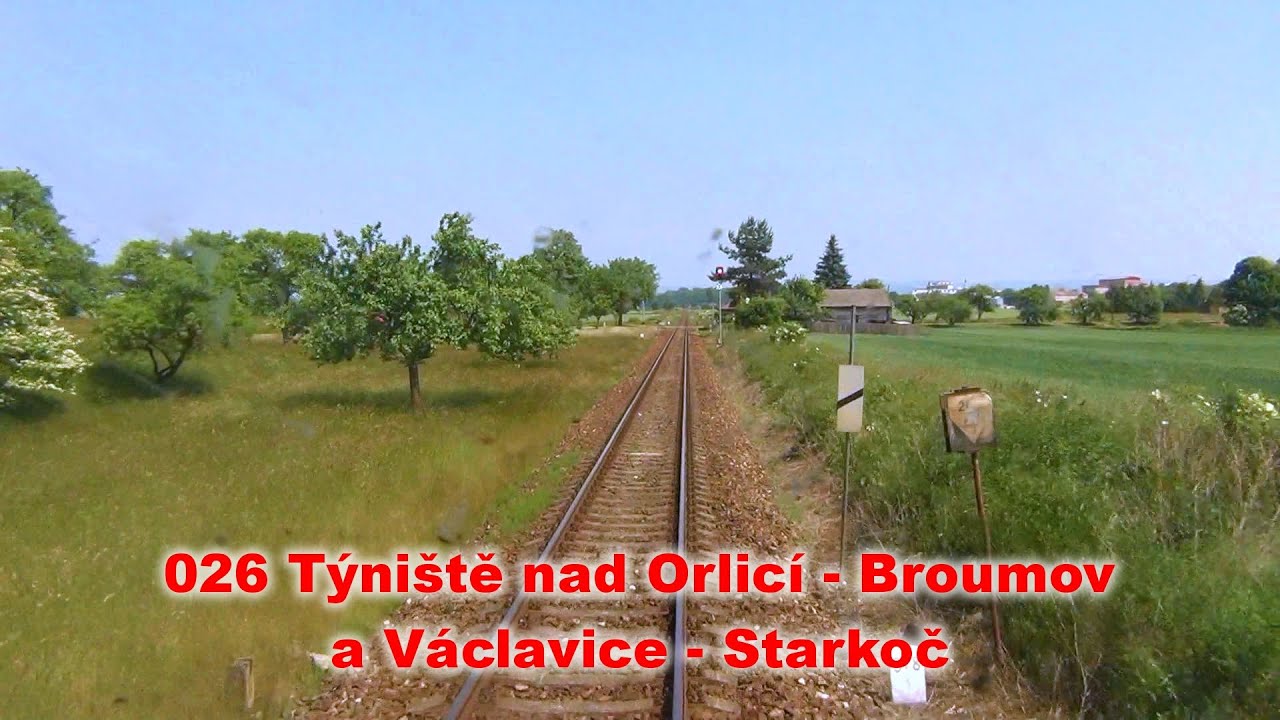 Trať 026 Týniště nad Orlicí - Broumov