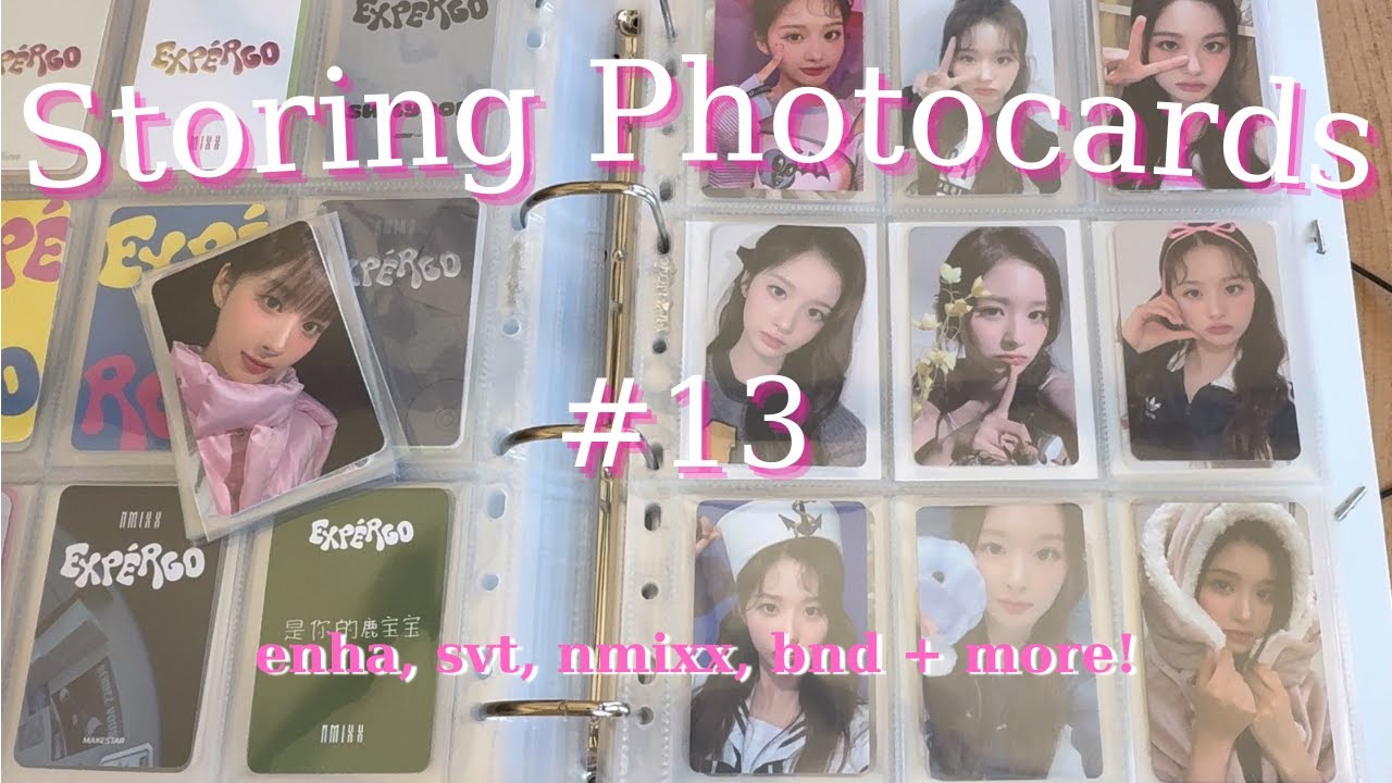 storing photocards #13 | expanding a collection! ✧ seventeen, enhypen, mmixx, boynextdoor + more!