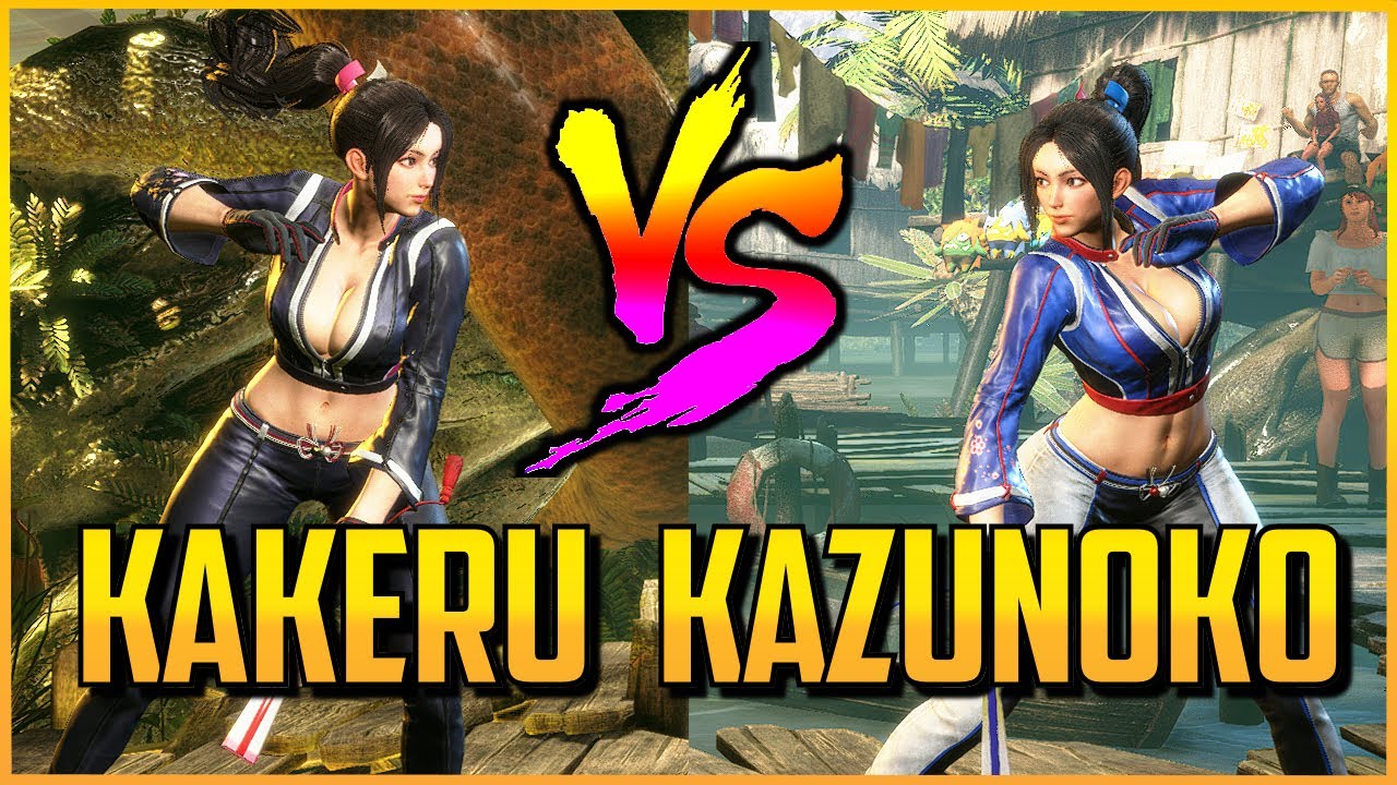 SF6 ▰ Kakeru (Mai) Vs Kazunoko (Mai) Amazing Set【Street Fighter 6】