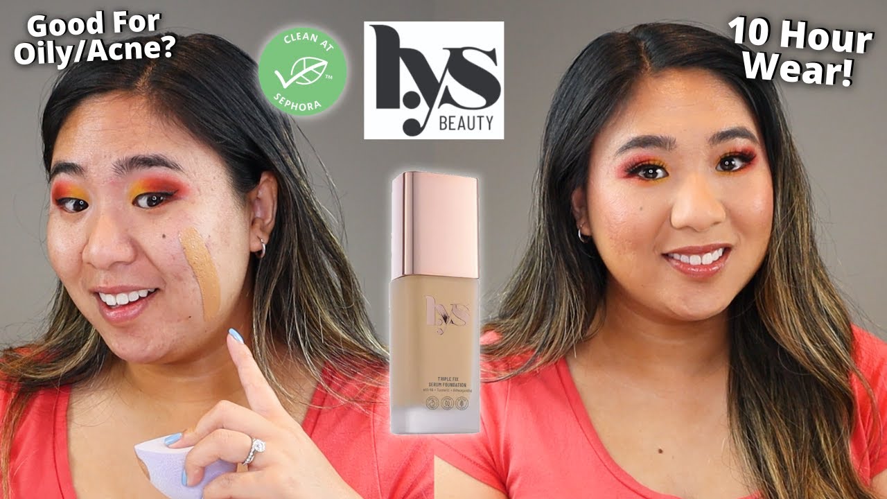 2 Day Wear on LYS Beauty Triple Fix Serum Foundation for Oily & Acne Skin!