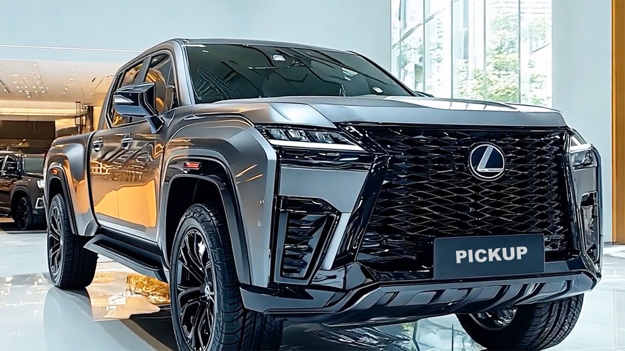 Представлен пикап Lexus 2025: начинается новая эра роскошных грузовиков [Интерьер, Характеристики]