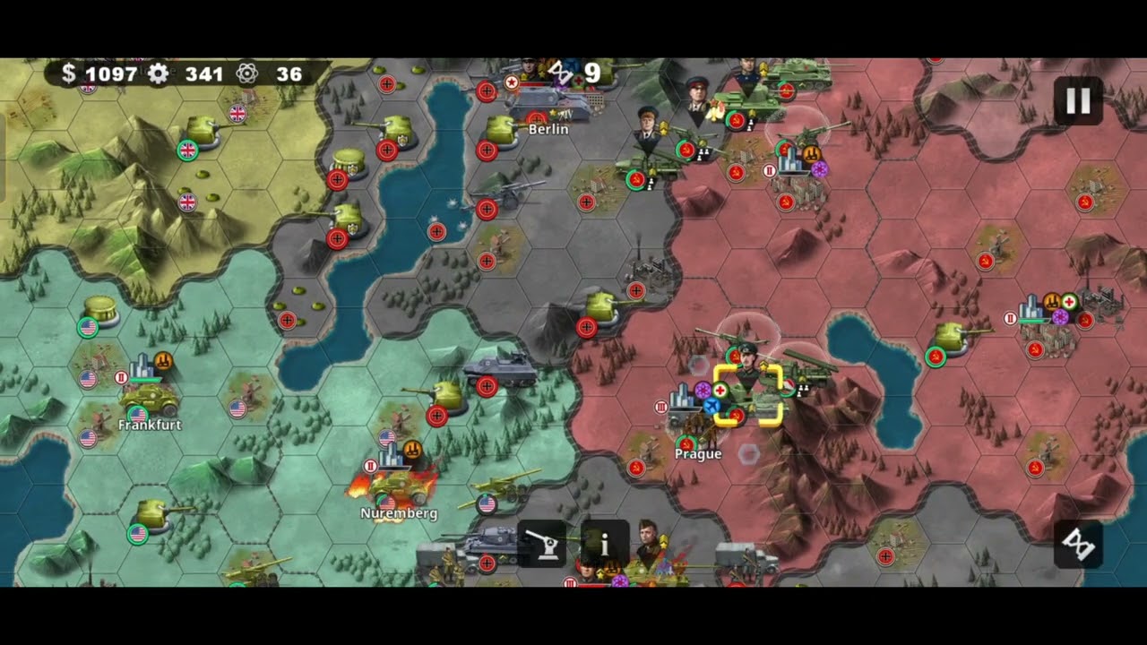 Destination Berlin - Normal - Allies (11) - World Conqueror 4
