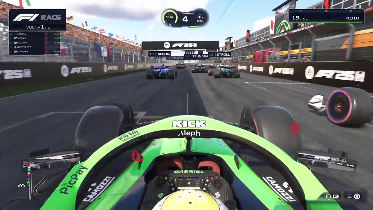 Algumas Corridinhas No F1 2025