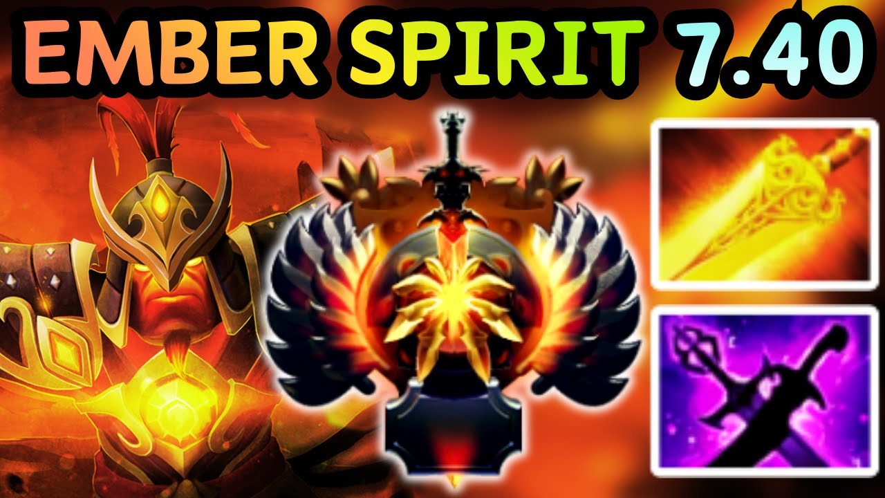 🔥 NEW PATCH 7.40 !!! EMBER SPIRIT MID CLEAN MECHANICS | DOTA 2 GAMEPLAY 🔥