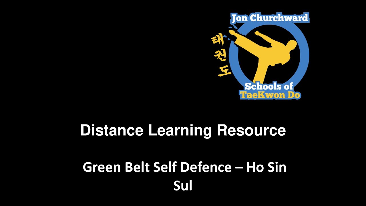 Green belt self defence - Ho Sin Sul
