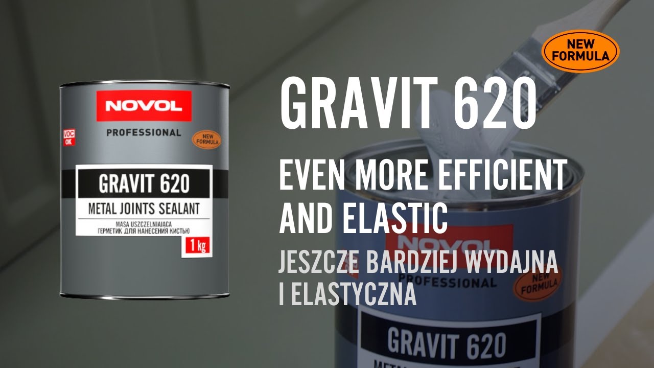 Masa uszczelniająca na pędzel - GRAVIT 620 NEW FORMULA!