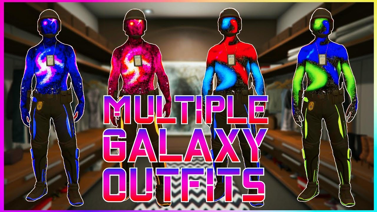 How to Get Multiple Galaxy Outfits with Tron pants & IAA Badge(transfer glitch)
