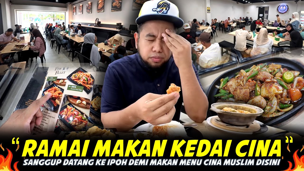 DATANG JAUH-JAUH TAPI MAKAN DI RESTORAN CINA...Ini Sebab Ramai Orang Makan Di PAKCIK WONG IPOH