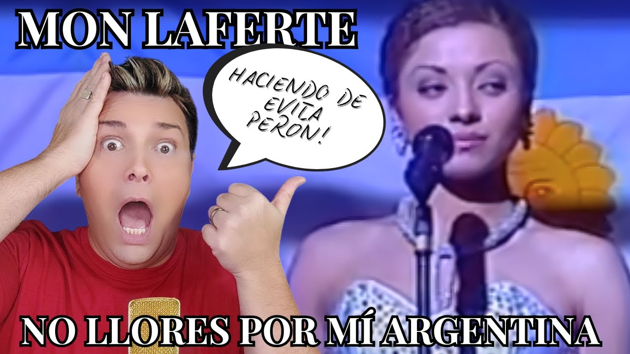 ¡No vas a creer cómo canta Mon Laferte NO LLORES POR MÍ ARGENTINA!