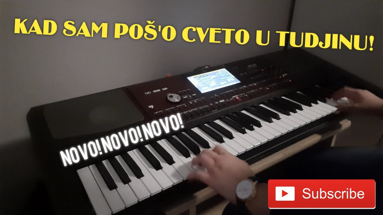 KAD SAM POŠ'O CVETO U TUDJINU! | LIVE KORG PA700