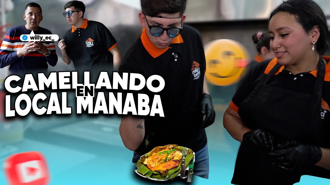 ¡Si no has Comido aquí no sabes lo que es Manabí!🔥Camellando Duro en Raíz y Leña | Jeffer Valdiviezo