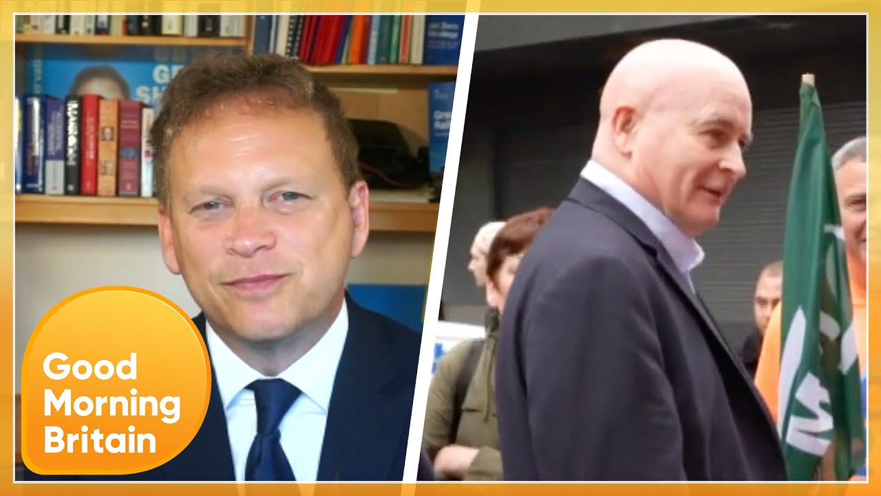 Transport Secretary Challenged Over Rail Strikes After More Days Of Disruption Ahead | GMB