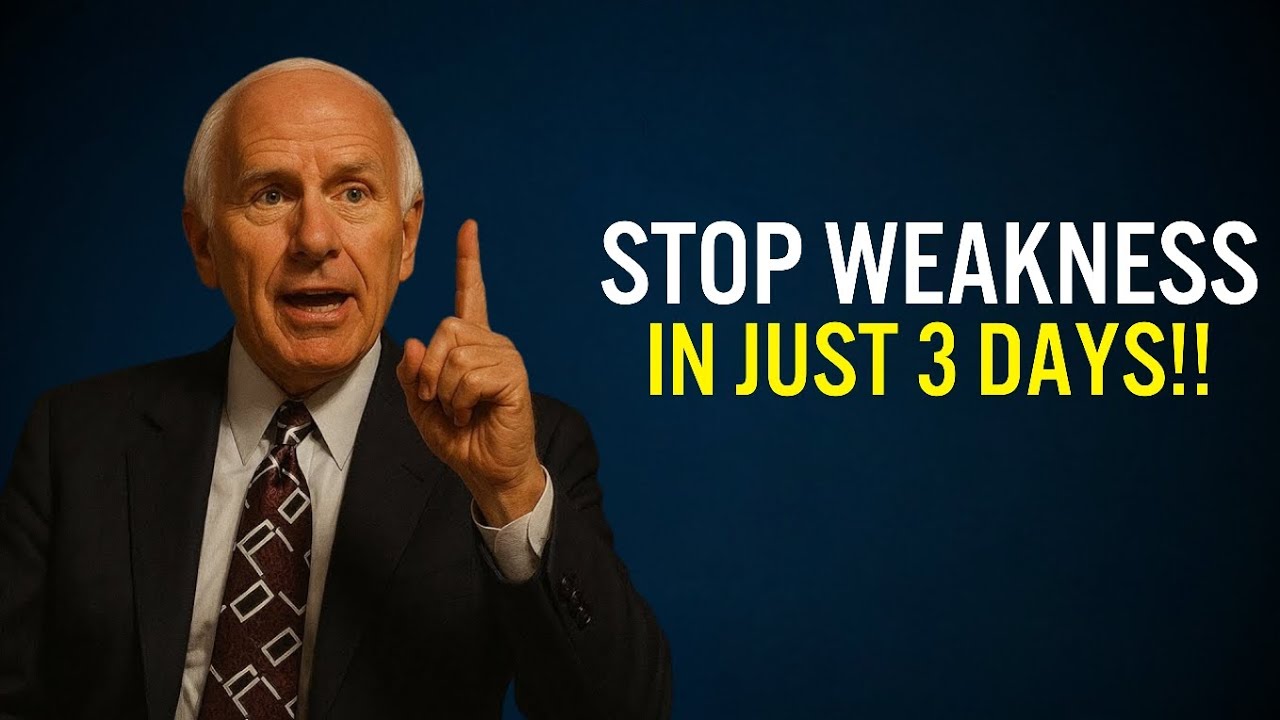 3 Days Of Discipline Can End Years Of Weakness | Jim Rohn Motivation