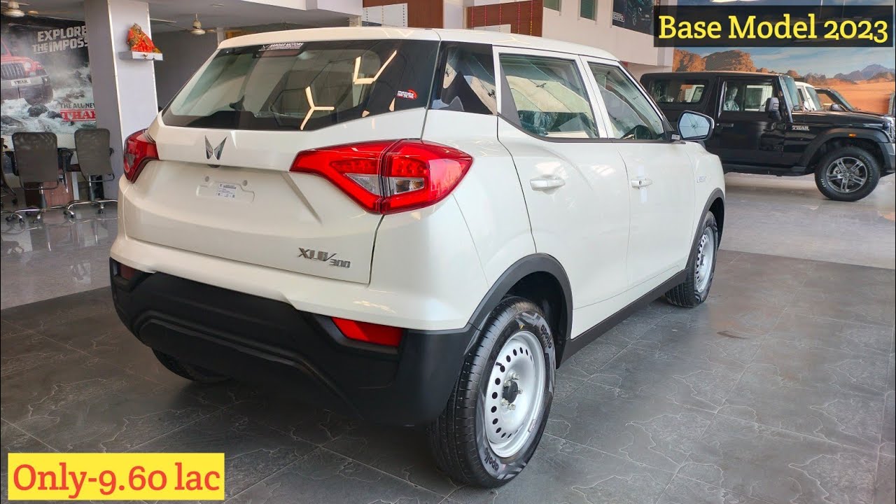 Mahindra XUV300 W4 2023 | Base Model | On Road Price, Features, Interior and Exterior,Review