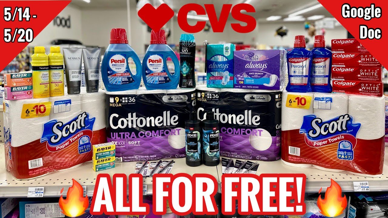 CVS Free & Cheap Couponing Deals & Haul |5/14 - 5/20| Easy Money Makers! | Learn CVS Couponing