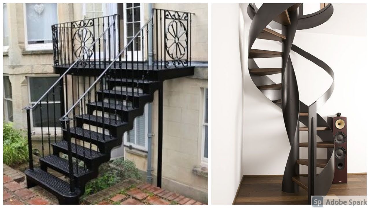 100+ Metal Staircase Design (Modern staircase 2021 )