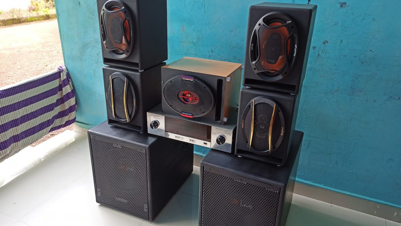 Royeeztech 5.1 Dolby Dts Amplifier system full
