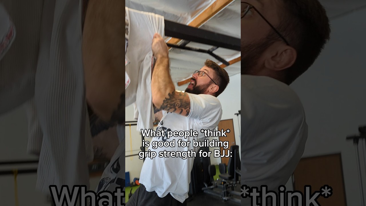 8 Ways to build grip strength for jiu jitsu (explained in comments)