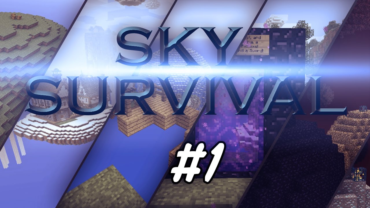 Minecraft Günlükleri - Sky Survival Bölüm 1