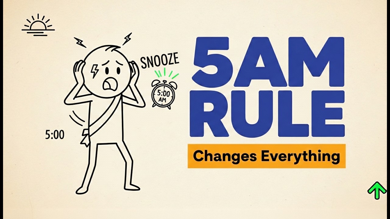 Why the 5AM Rule Changes Everything | The Discipline System of Productivity