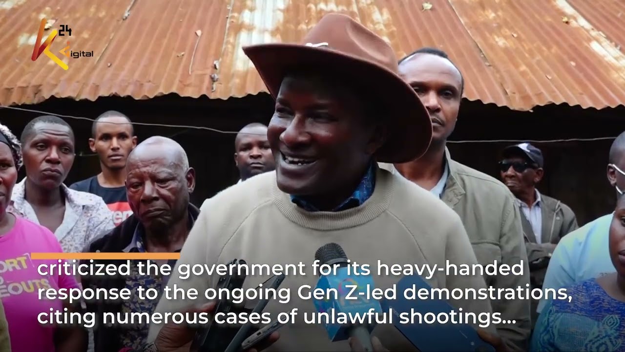 Mask Friday&rsquo; vigil: leaders, family demand justice for shot hawker Boniface Kariuki.