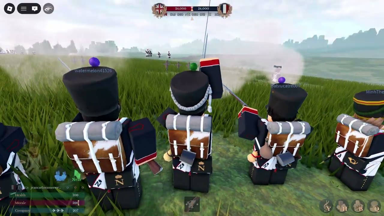 Roblox | Napoleonic Wars | Joined the 36e Fusilier Regiment and to battle!