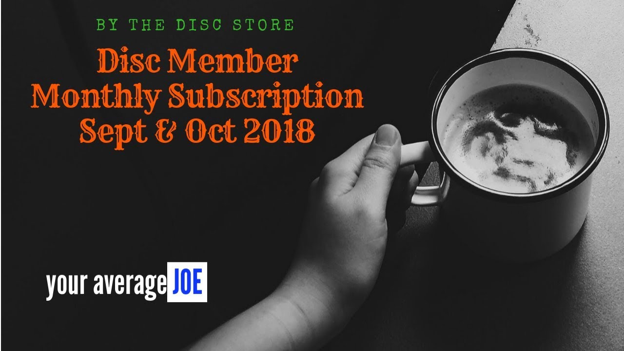 Disc Member 2018 Sept & Oct by The Disc Store